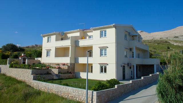 La casa della famiglia Fabijanić a Pag